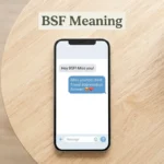 BSF Meaning