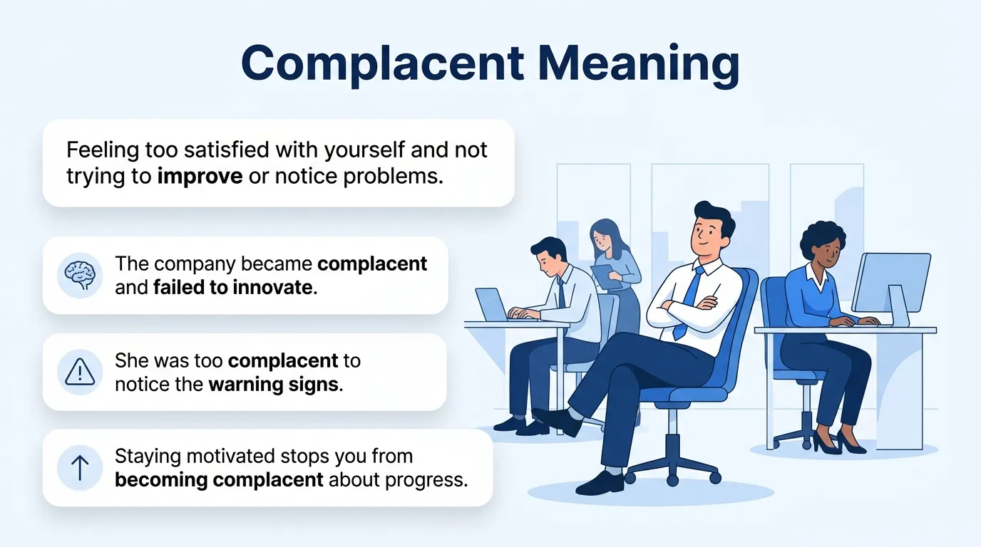 Complacent Meaning