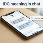 Idc Meaning in Chat