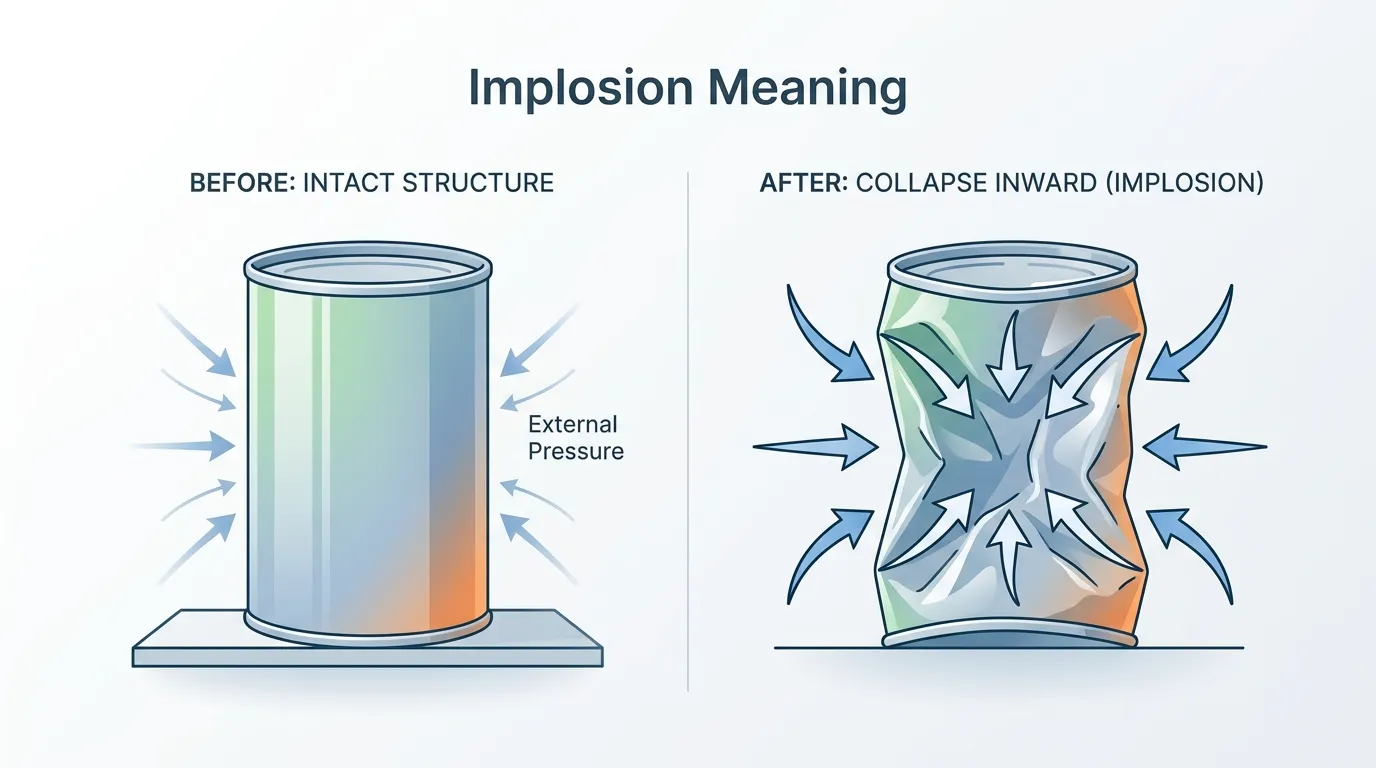 Implosion Meaning