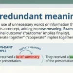 Redundant Meaning