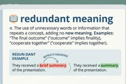 Redundant Meaning