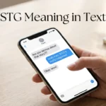 STG Meaning in Text