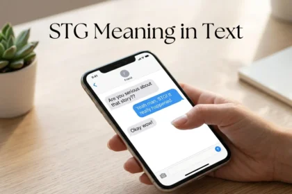 STG Meaning in Text