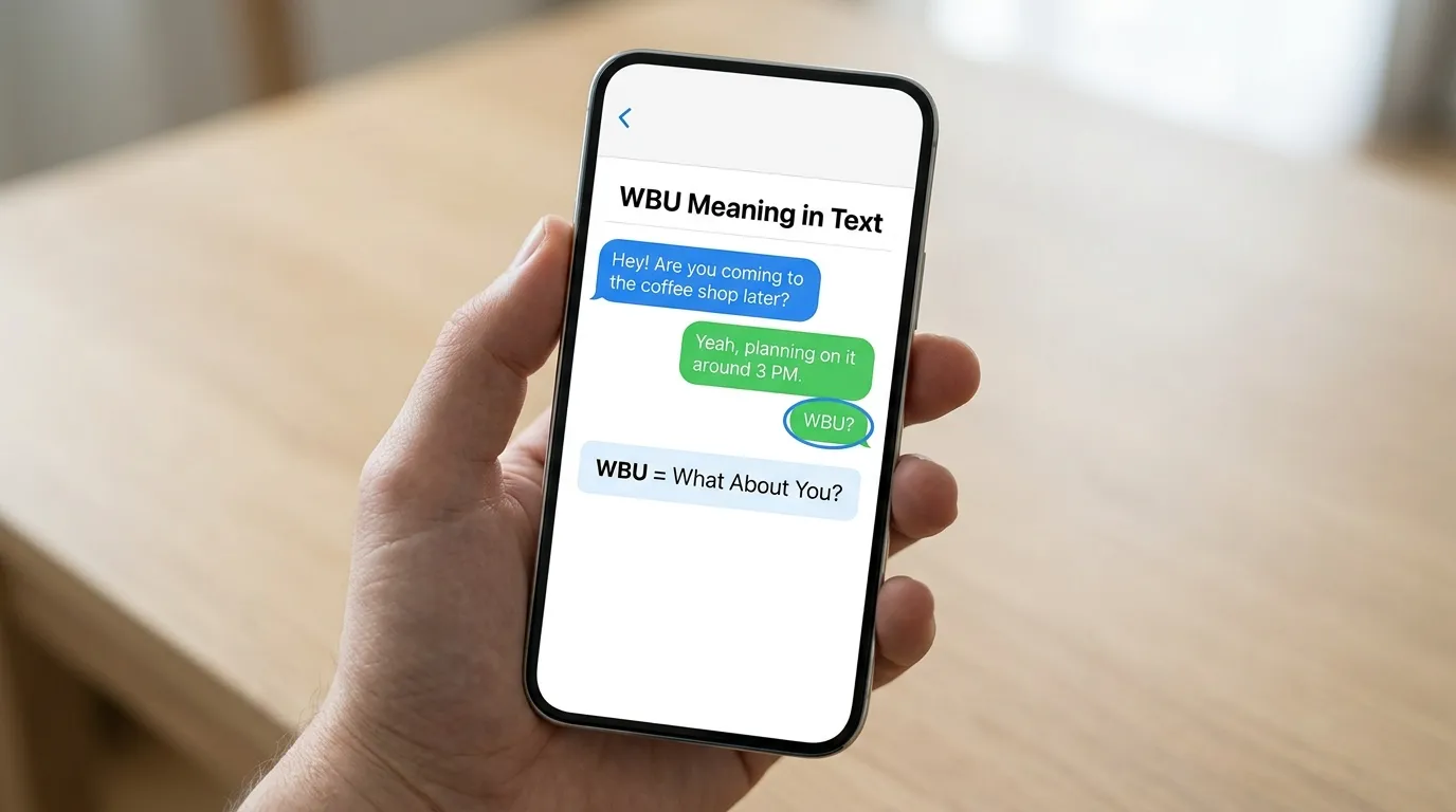 WBU Meaning in Text