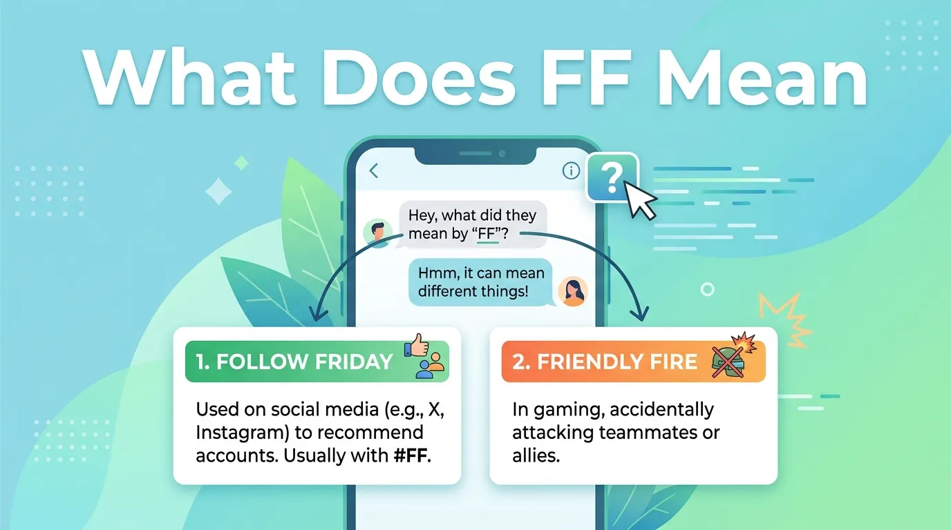What Does FF Mean