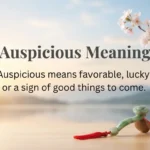 Auspicious Meaning
