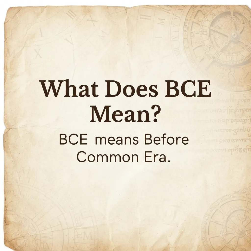 BCE vs. AD