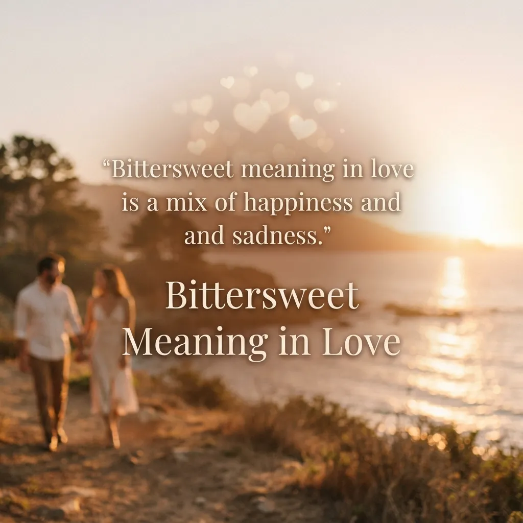 Definition of bittersweet
