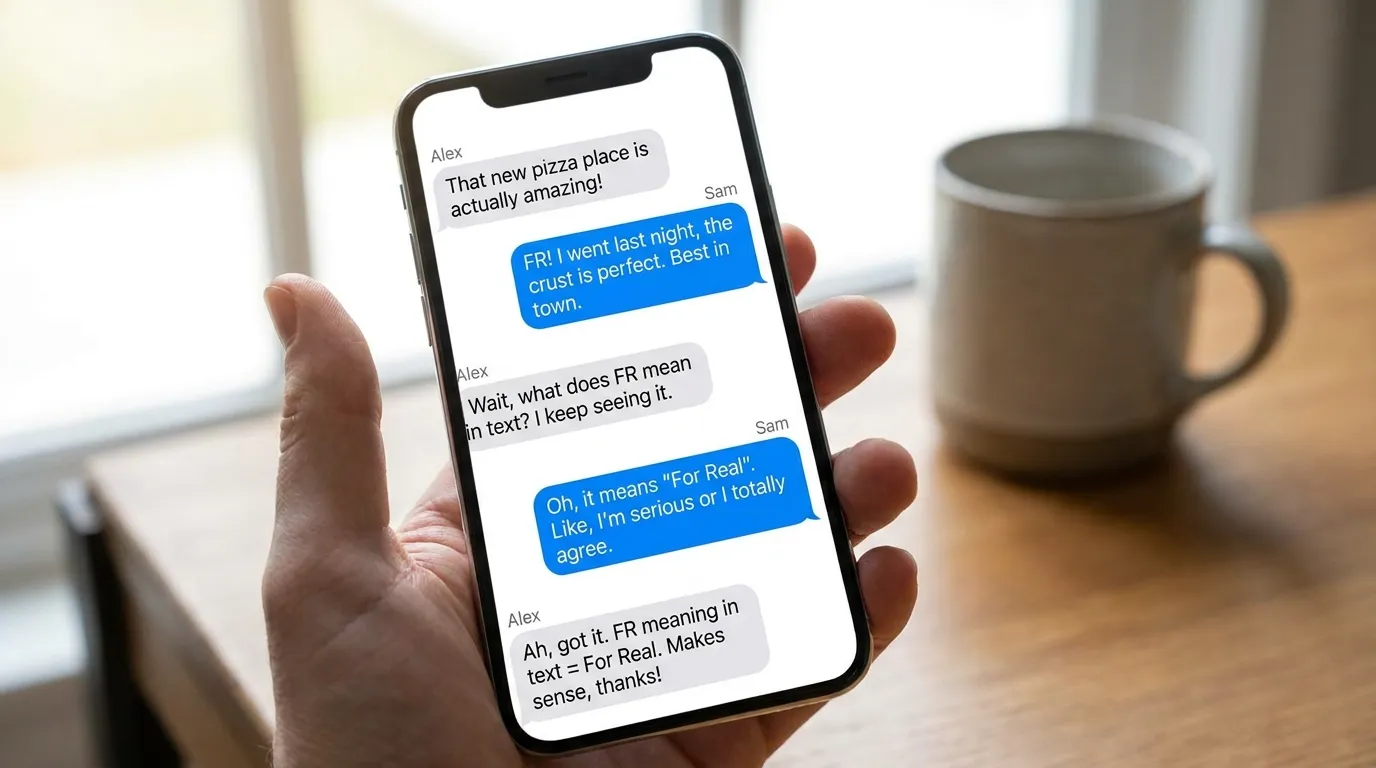 Fr Meaning in Text