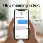 Hbu Meaning in Text