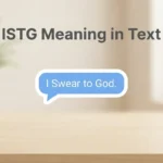 ISTG Meaning in Text