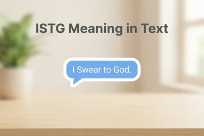 ISTG Meaning in Text