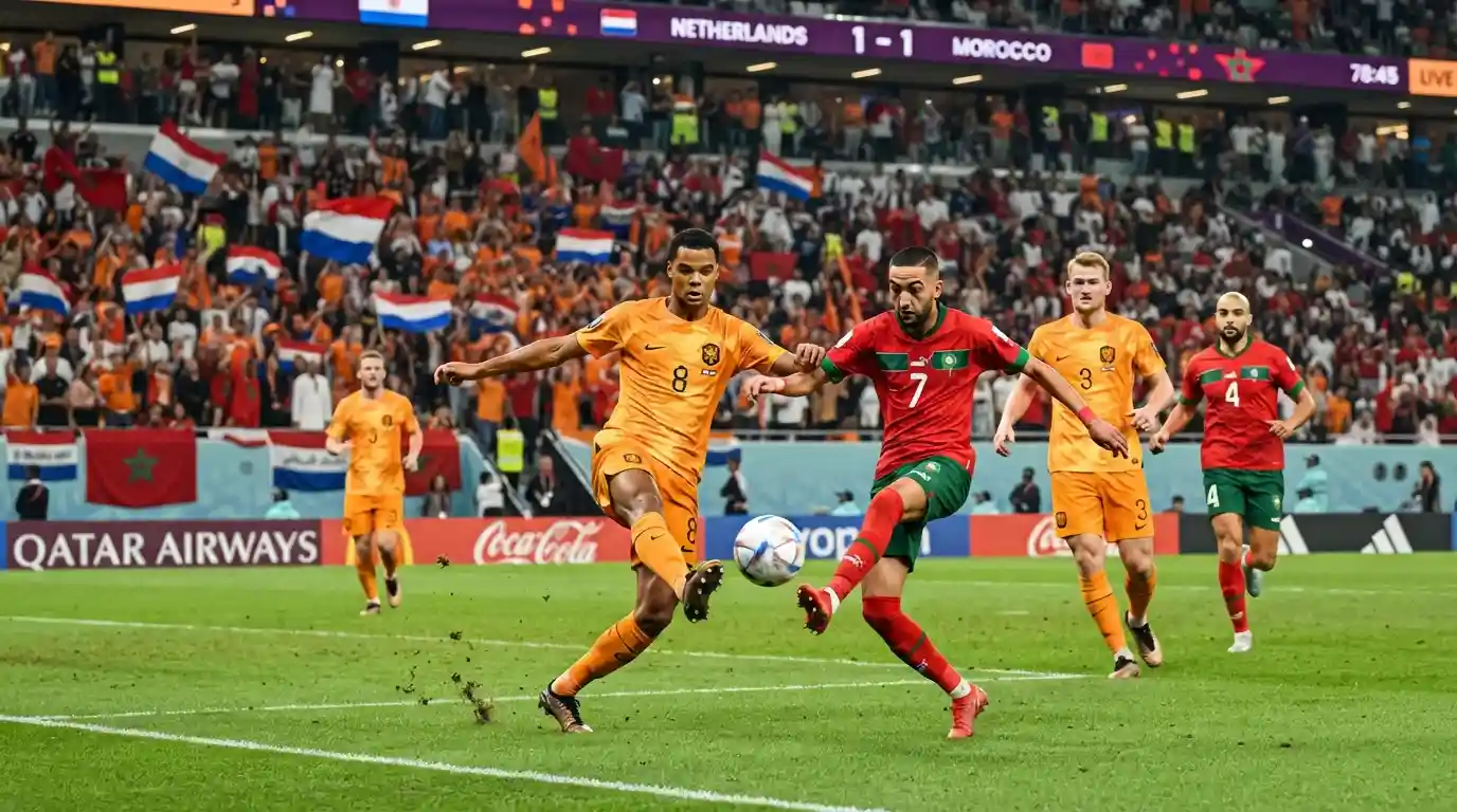 Netherlands vs Morocco