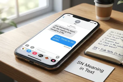 SN Meaning in Text