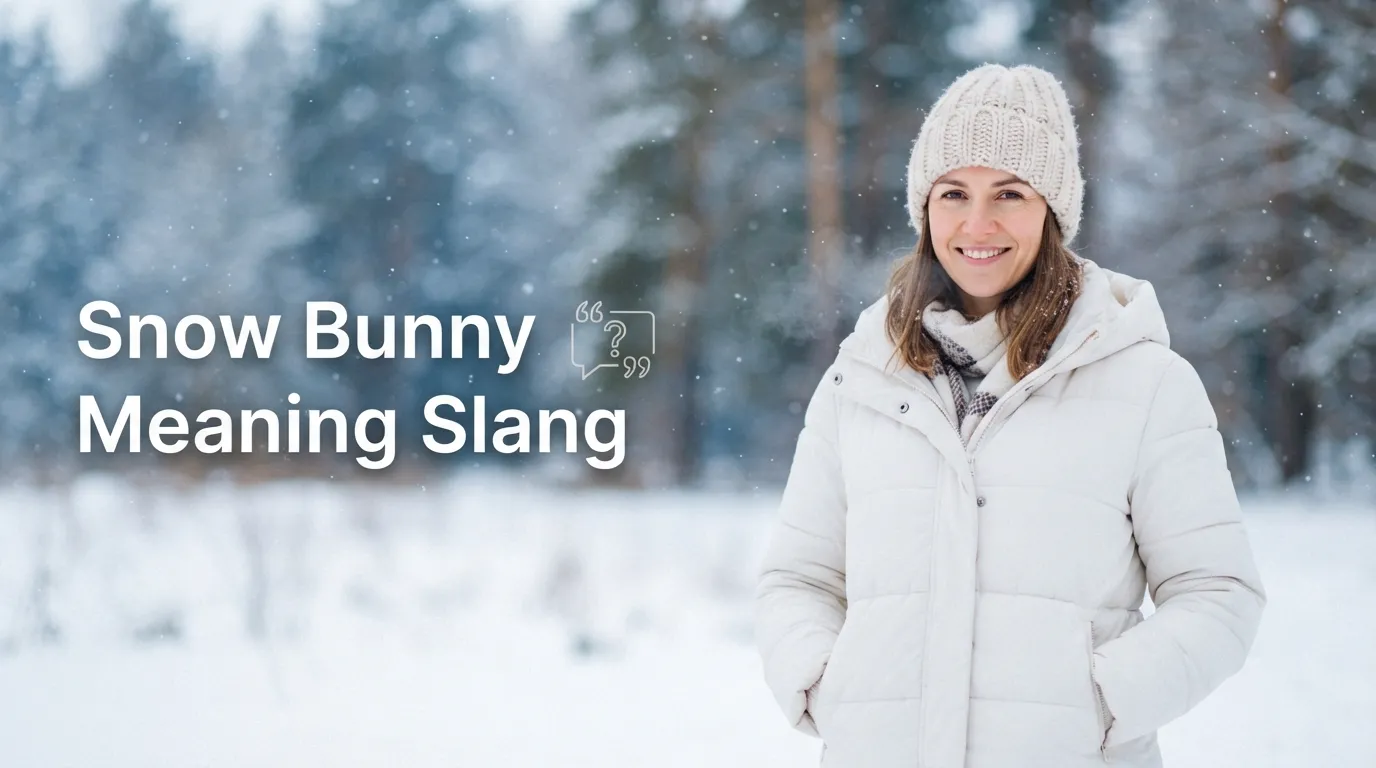 Snow Bunny Meaning Slang