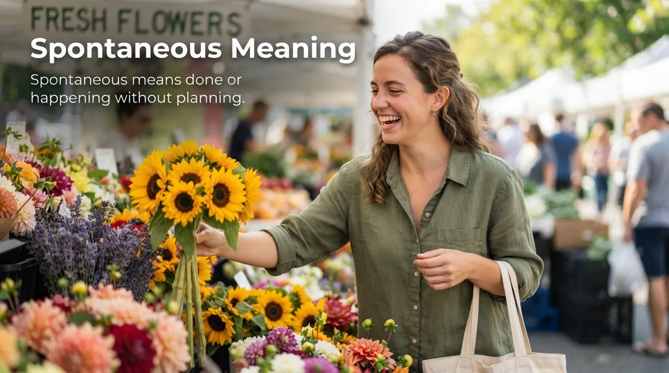 Spontaneous Meaning