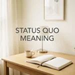 Status Quo Meaning