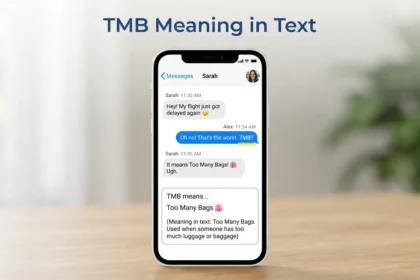 TMB Meaning in Text