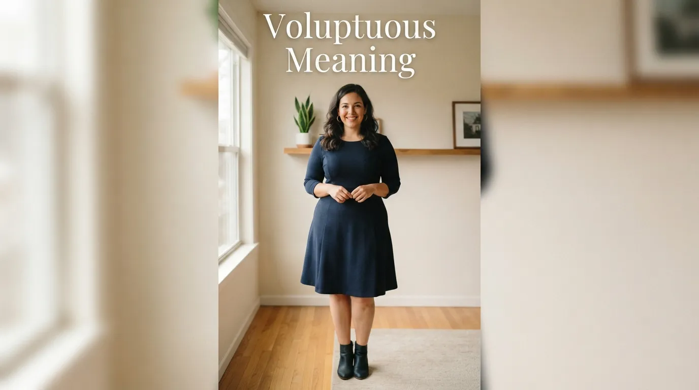 Voluptuous Meaning