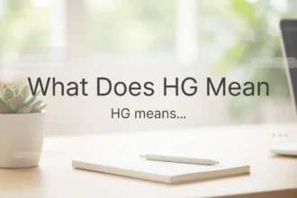 What Does HG Mean