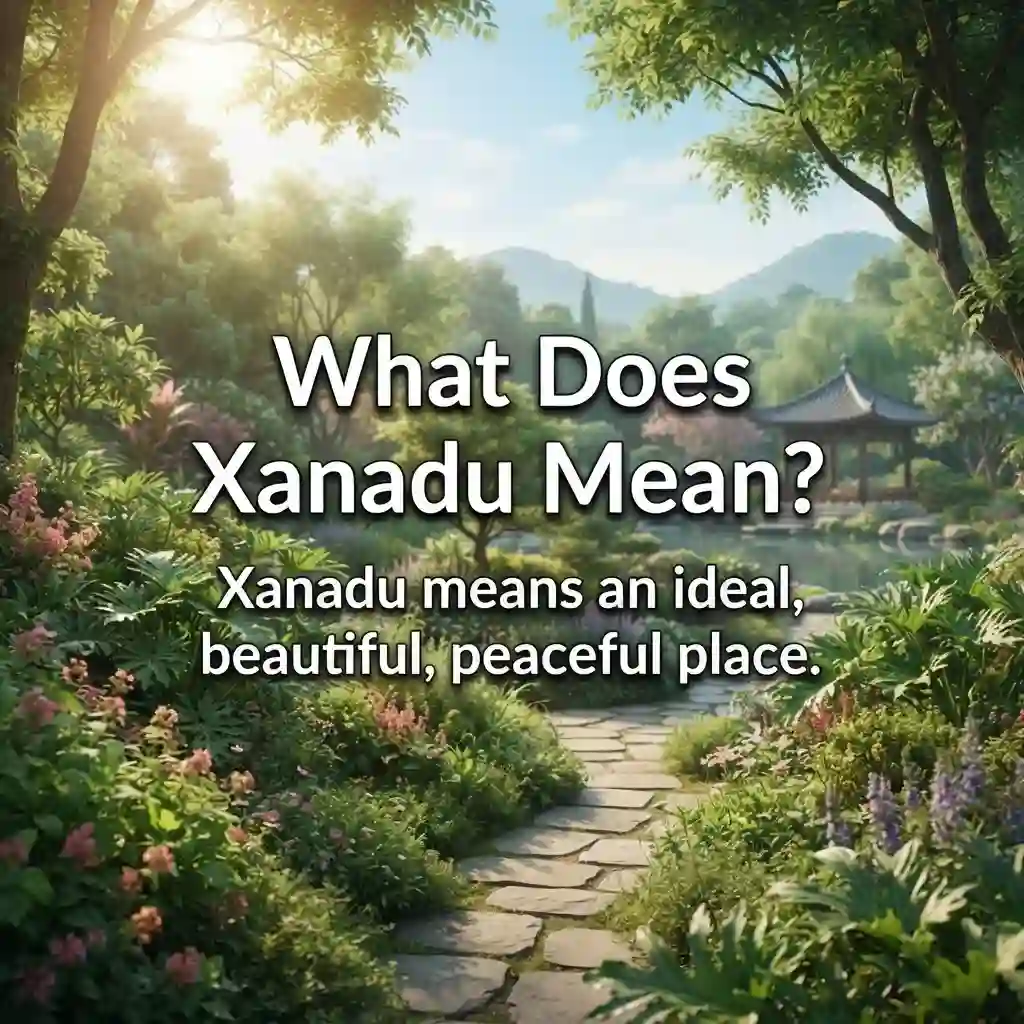 What Does Xanadu Mean?