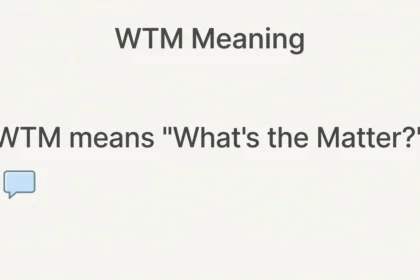 WTM Meaning
