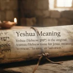 Yeshua Meaning
