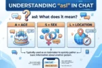 asl meaning in text