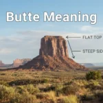 Butte Meaning