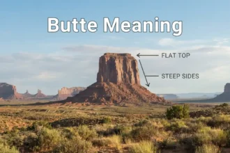 Butte Meaning