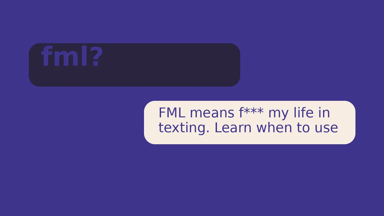 Young person looking at phone after spilling coffee, chat bubble showing fml on screen