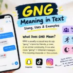gng meaning in text