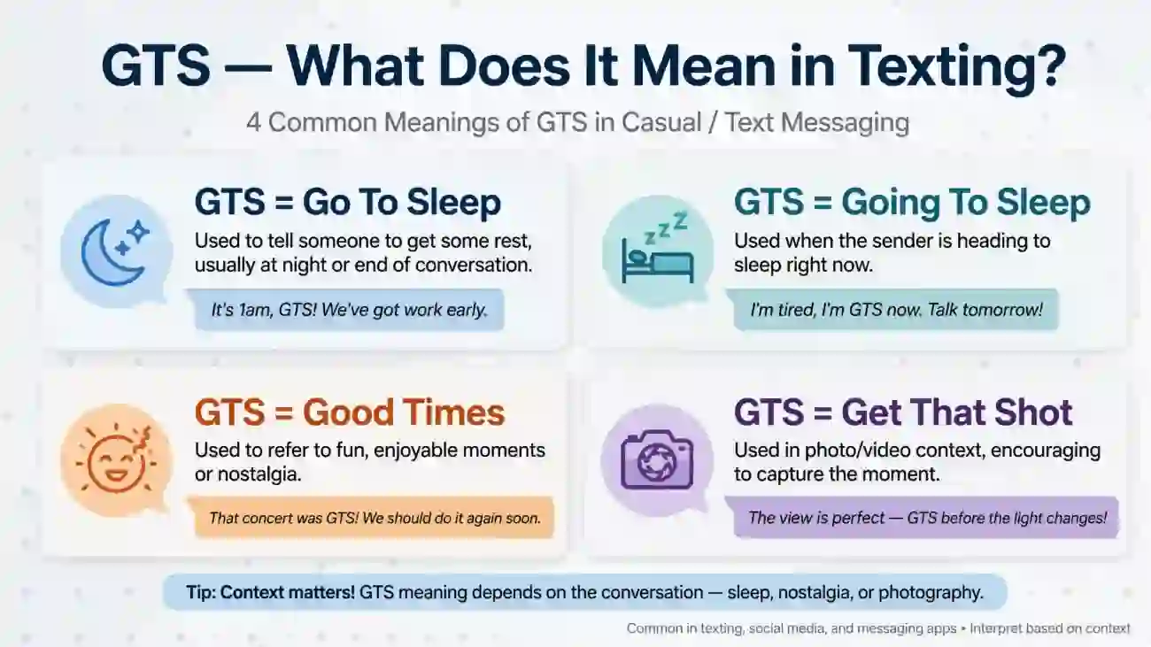 gts meaning in text