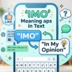 imo meaning in text
