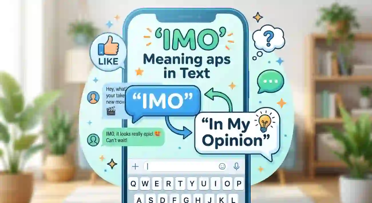 imo meaning in text