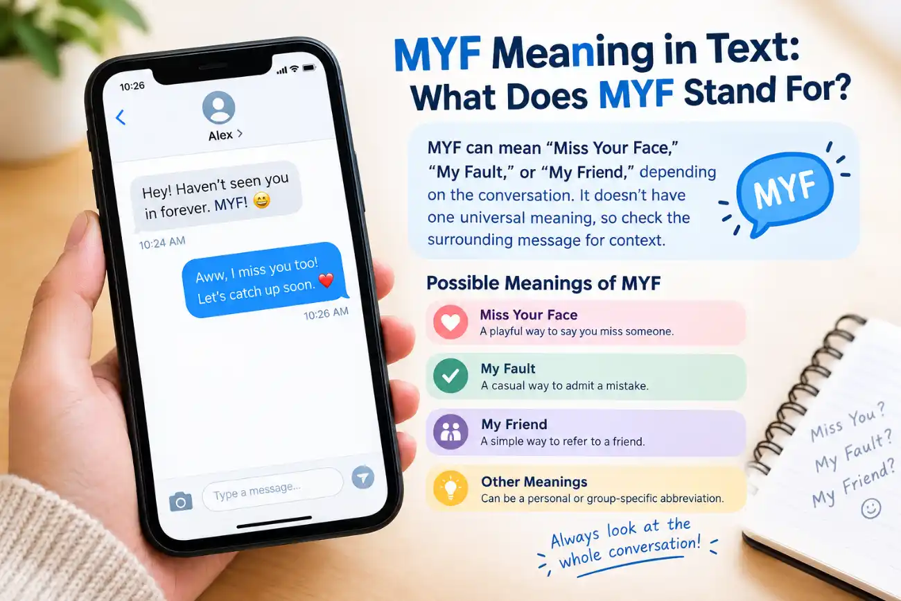 myf meaning in text
