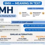 smh meaning in text