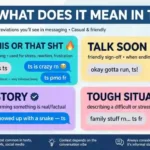 ts meaning in text