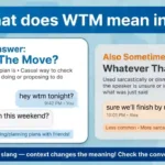 wtm meaning in text